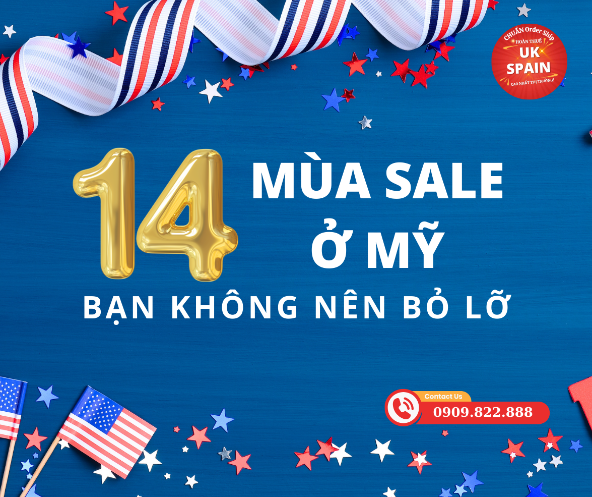 Nếu bạn muốn săn Sale, Order hàng Mỹ với giá rẻ nhất, hãy liên hệ với CHUẨN Order Ship ngay hôm nay.