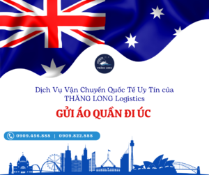 THĂNG LONG Logistics đã tối ưu hóa quy trình để giúp khách hàng gửi áo quần đi Úc một cách dễ dàng.