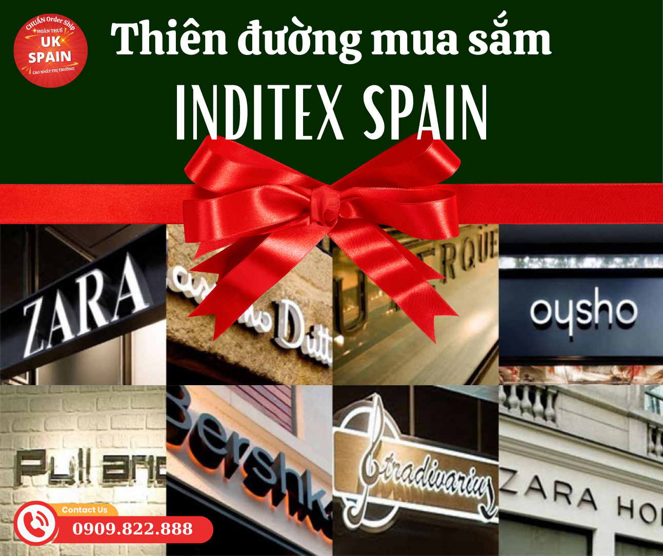 Khi nói đến mua sắm thời trang, không thể không nhắc đến INDITEX Spain - tập đoàn thời trang hàng đầu thế giới đến từ Tây Ban Nha.