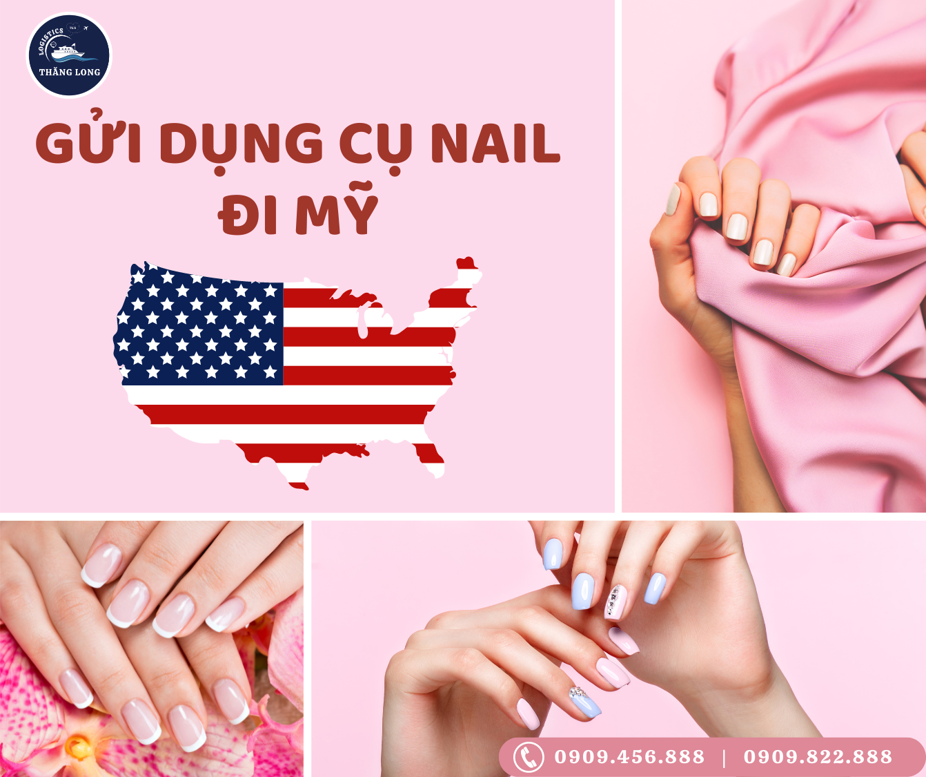 Với THĂNG LONG Logistics, việc gửi dụng cụ nail đi Mỹ giờ đây trở nên đơn giản và thuận tiện hơn bao giờ hết.