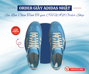 Order giày Adidas Nhật qua CHUẨN Order Ship không chỉ là việc mua sắm, mà còn là việc bạn chọn cho mình một phong cách sống, một tuyên ngôn thời trang.