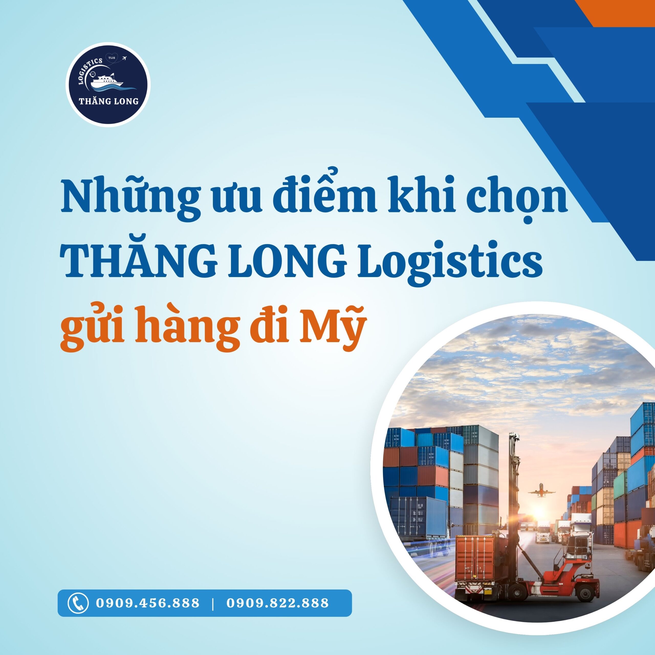Khi gửi hàng đi Mỹ, bạn cần một đối tác vừa uy tín – vừa tiết kiệm – vừa tiện lợi. Và THĂNG LONG Logistics chính là lựa chọn hàng đầu của hàng ngàn khách hàng mỗi tháng.