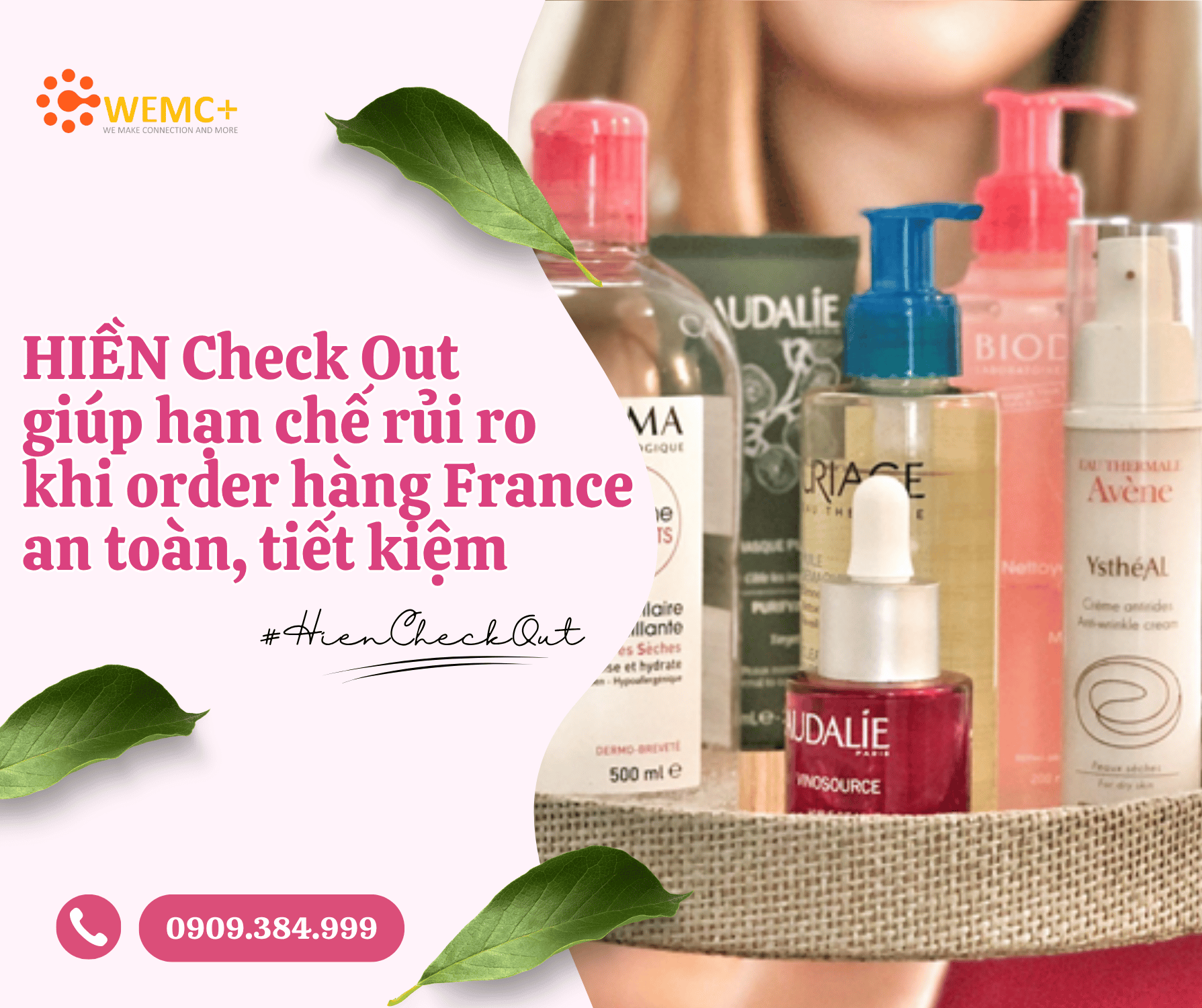 Rủi ro khi order hàng France là điều khó tránh nếu khách hàng tự mua hoặc thiếu kinh nghiệm. Với quy trình chuyên nghiệp và am hiểu thị trường, HIỀN Check Out giúp khách hàng order hàng France an toàn, minh bạch và hiệu quả hơn.