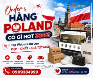 Không quá hào nhoáng như France hay viral như Korea, Poland đang âm thầm trở thành “thiên đường shopping mới” dành cho những ai thích hàng chuẩn châu Âu với mức giá hợp lý hơn. Nếu bạn muốn khám phá những local brand đẹp, skincare chất lượng và các món đồ cực có gu nhưng ít đụng hàng, Poland chắc chắn là thị trường rất đáng thử trong năm 2026.