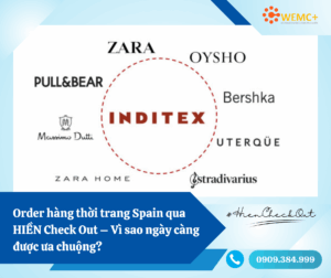 HIỀN Check Out cung cấp dịch vụ order – check out – vận chuyển hàng Spain về Việt Nam với quy trình tối ưu, giúp khách hàng mua sắm dễ dàng dù chưa từng order hàng quốc tế.