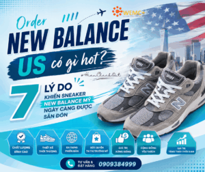 Có thể thấy, Order New Balance US không chỉ là xu hướng mà còn là lựa chọn thông minh dành cho những ai muốn sở hữu giày New Balance chính hãng với mức giá hợp lý. Từ mẫu mã đa dạng, nhiều phiên bản độc quyền, các dòng Made in USA cao cấp cho đến những đợt giảm giá hấp dẫn quanh năm, thị trường Mỹ mang đến nhiều lợi thế mà người mua trong nước khó có được.